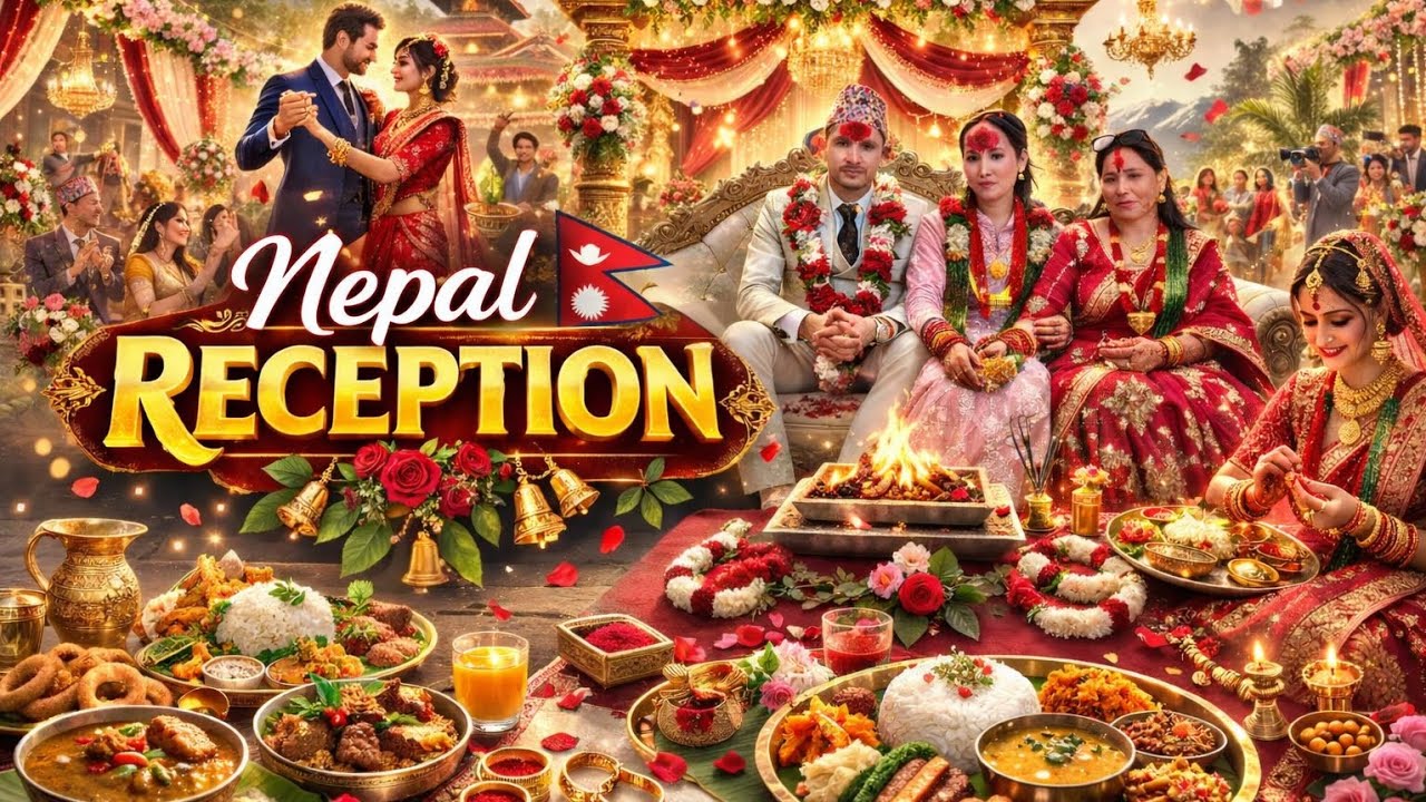 🇳🇵 Nepal Reception Vlog | Family Function Full Masti