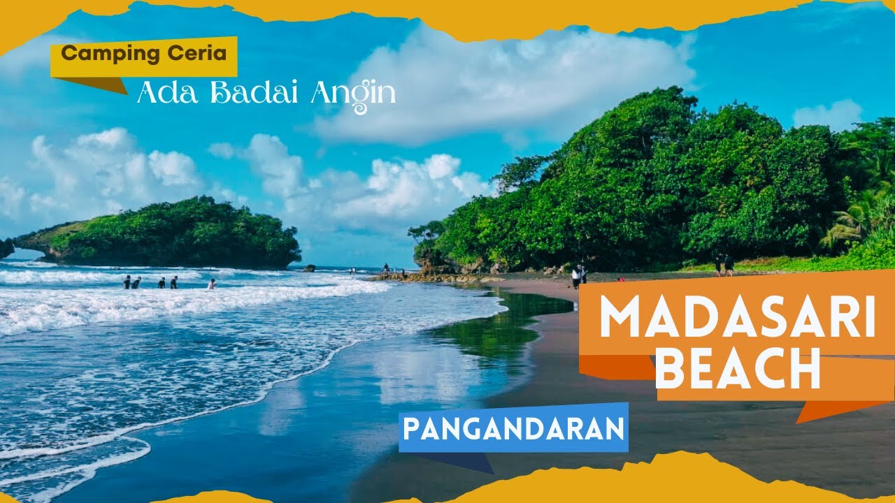 Camping di Pantai Madasari (Ada Badai Angin disana)