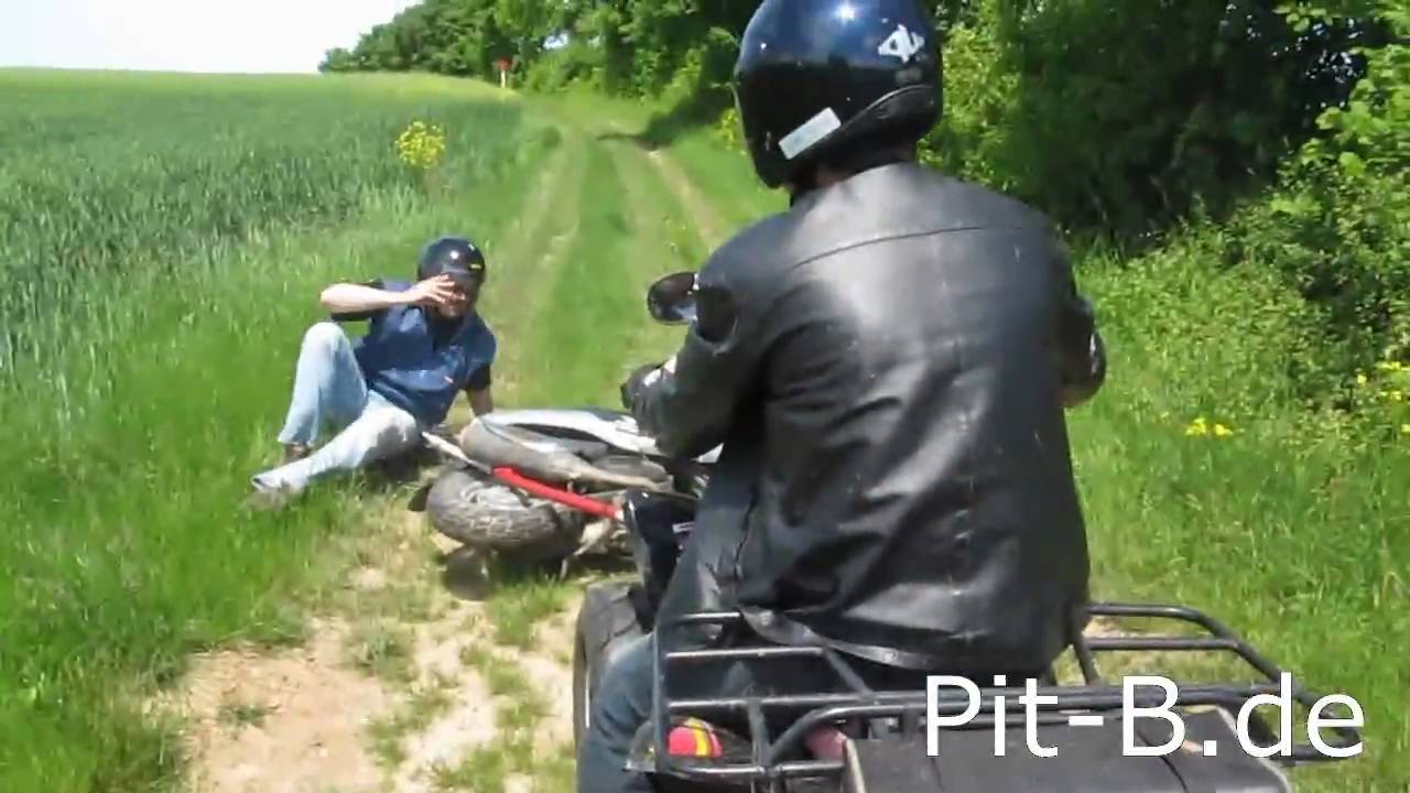 Quad abschleppen und Mopedtour