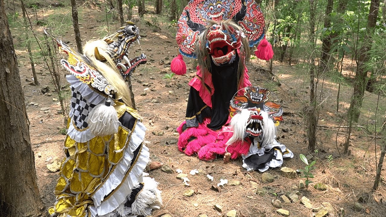 BARONGAN TELON, BARONGAN DEVIL MENDAPAT KETURUNAN #barongan #melahirkan #leaks #devil #baronganndadi