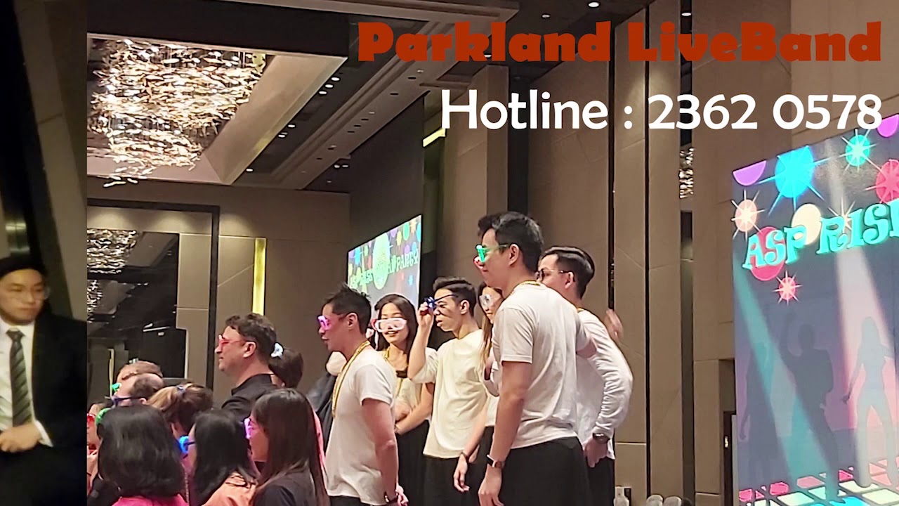 Live Band HK 現場樂隊 - Parkland Live Band - Piano, Drum, Bass, Guitar, Vocal @Crown Plaza Hotel