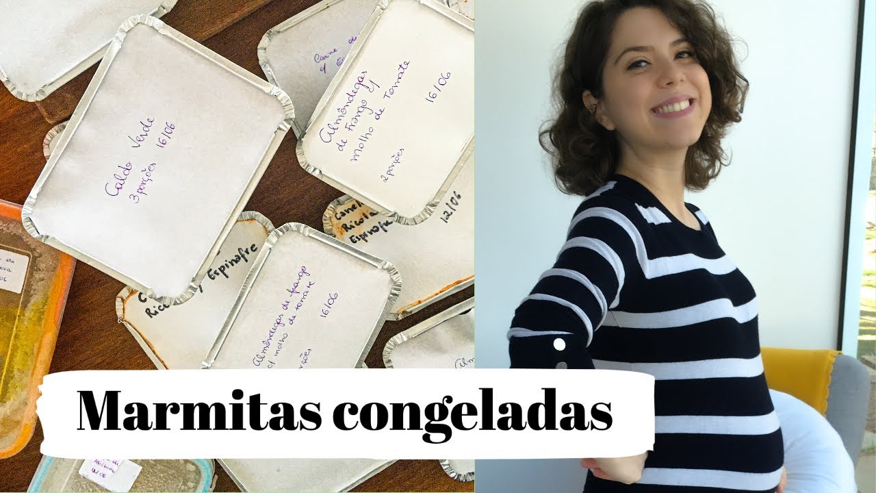 COMO ORGANIZEI MINHAS MARMITAS | Congelados para o Pós Parto | MARINA MORAIS
