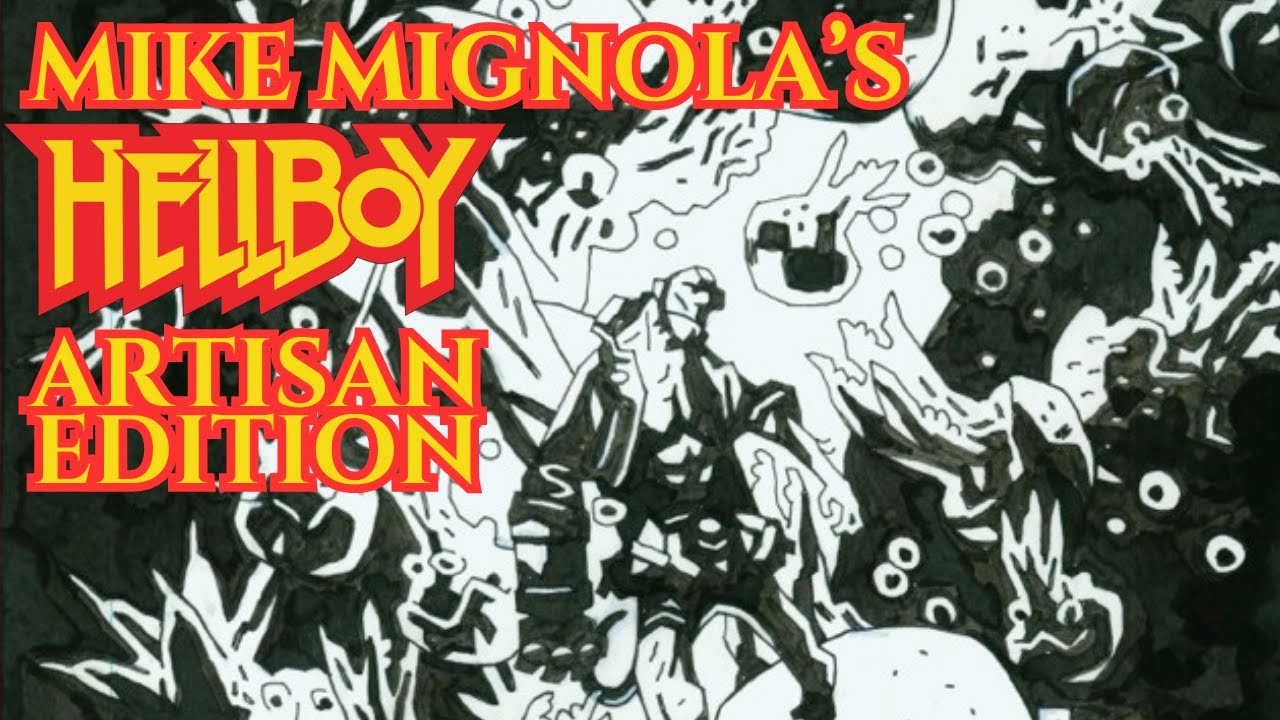 Mike Mignola's Hellboy In Hell and Other Stories Artisan Edition | The BEST Artist's Edition ?!
