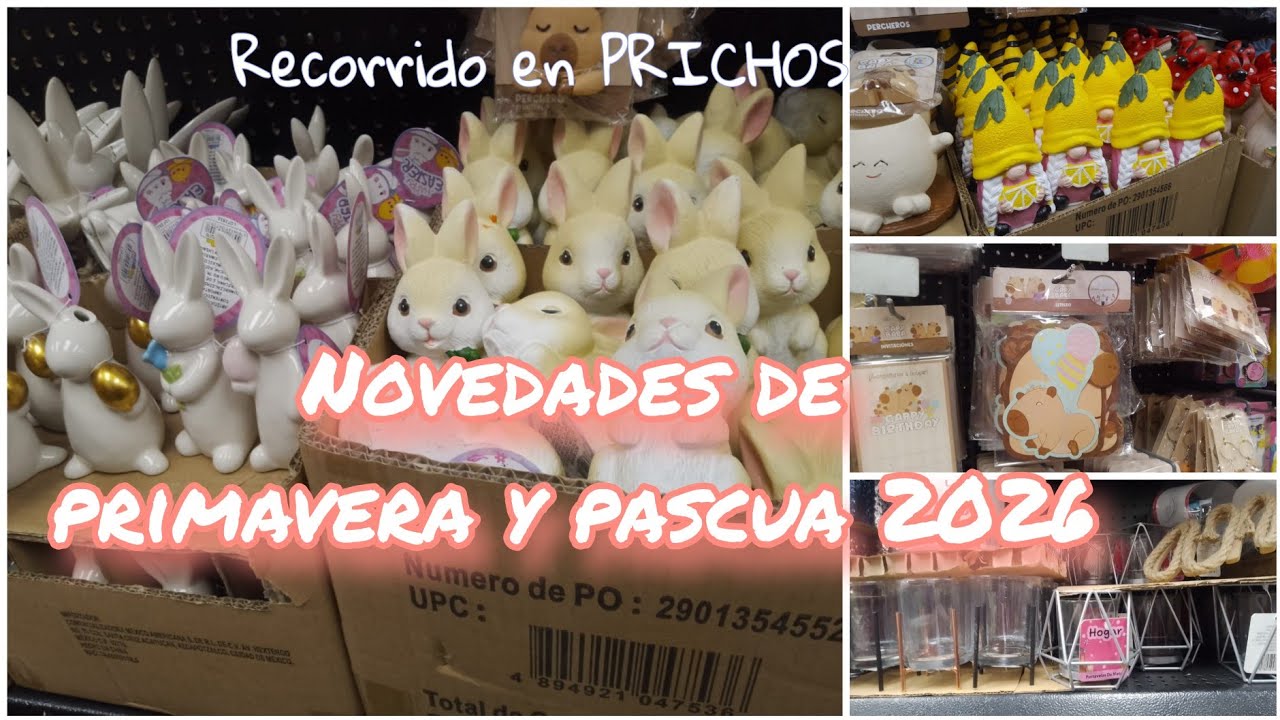🌷NOVEDADES EN PRICHOS PASCUA Y PRIMAVERA 🌷2026