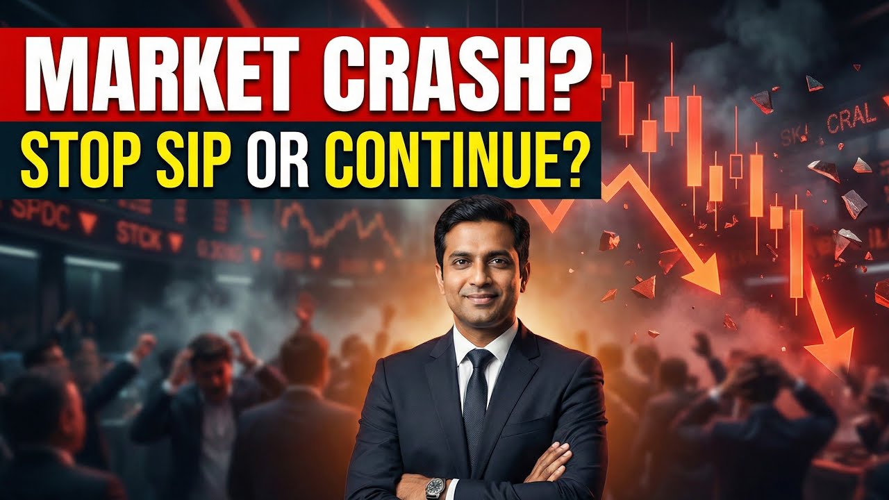 Market Down: Should You STOP Your SIP Now? 📉 (Don't Make This Mistake!) 
