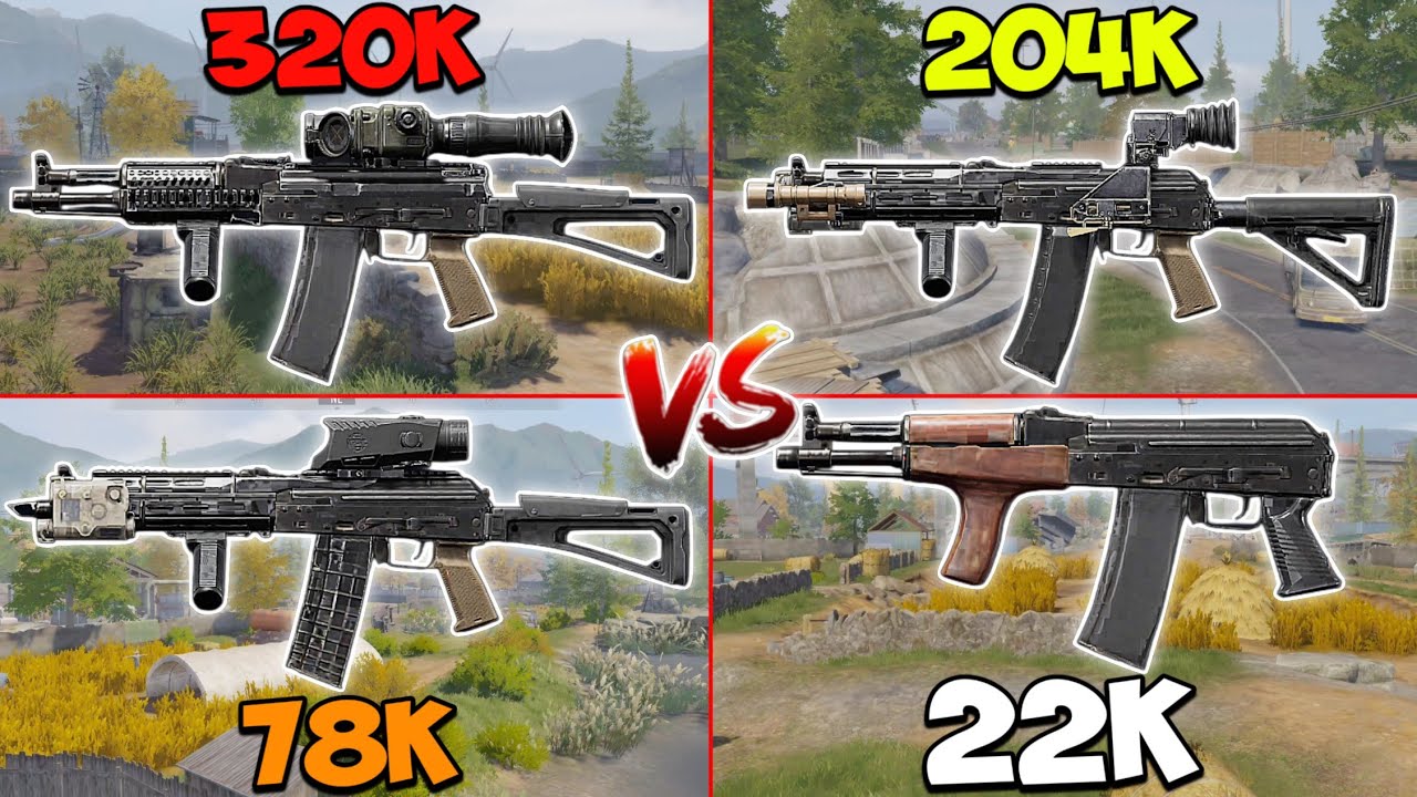 AK-102 challenge from the Cheapest to the Most Expensive | Arena Breakout