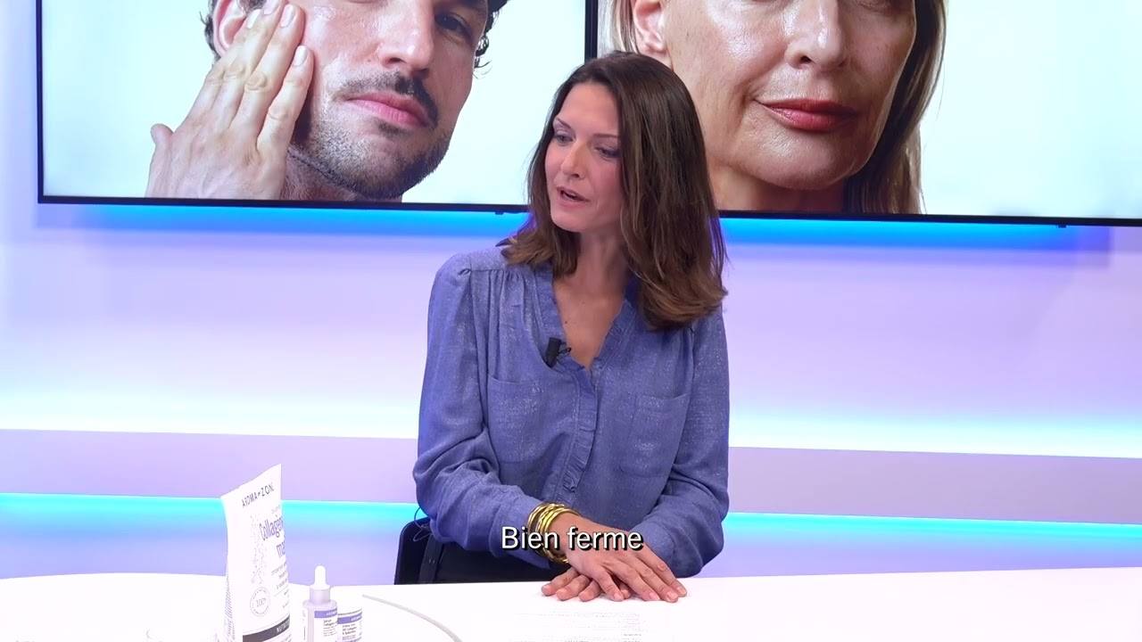 Les bienfaits du collagène marin : Émilie Demoly avec Caroline Ithurbide.
