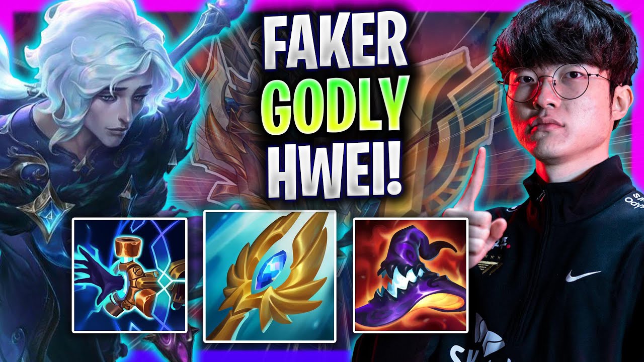 FAKER IS BACK WITH HIS GODLY HWEI! - T1 Faker Plays Hwei Mid vs Syndra! | Season 2024