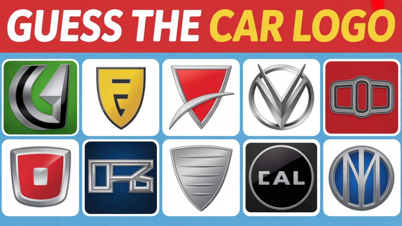 Can YOU Guess These Car Brand Logos? | Its HARDER Than You Think!