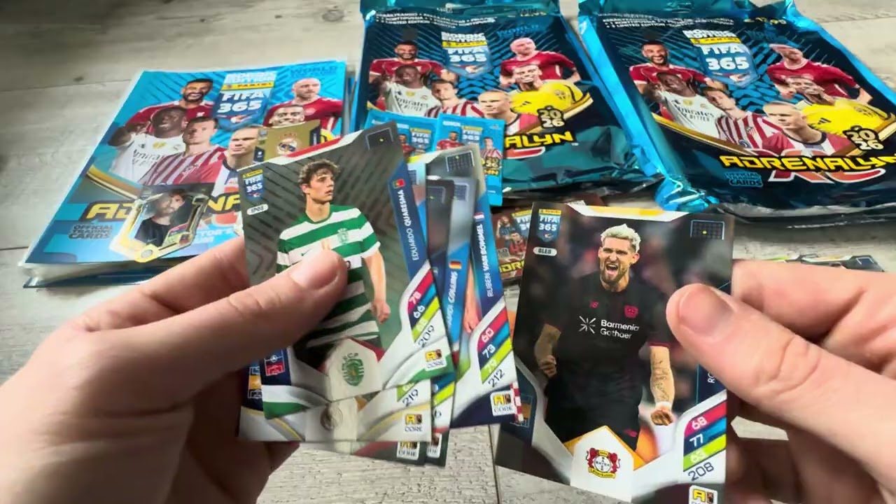 Otwieramy starter packi 3 z Finlandii FIFA 365 2026 Panini.Mega limitki z Fc Helsinki i Inter Turku