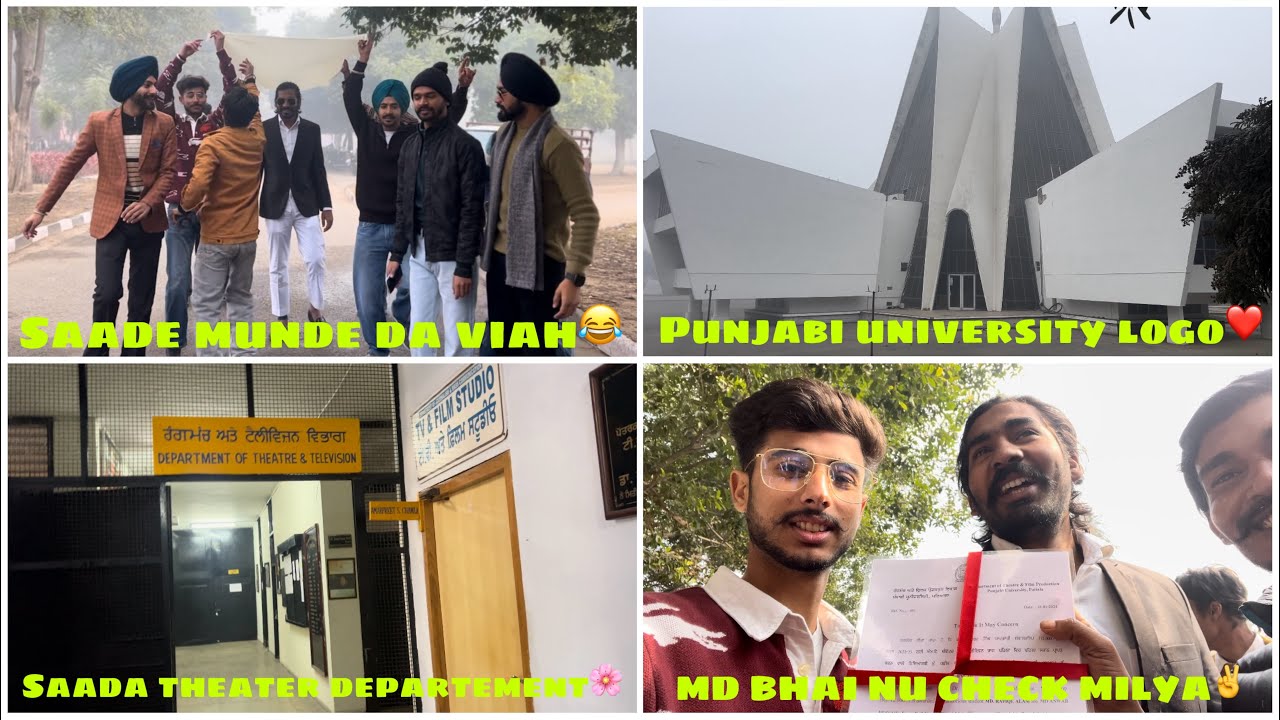 PUNJABI UNIVERSITY PATIALA📚(FUNNY VLOG😂) 