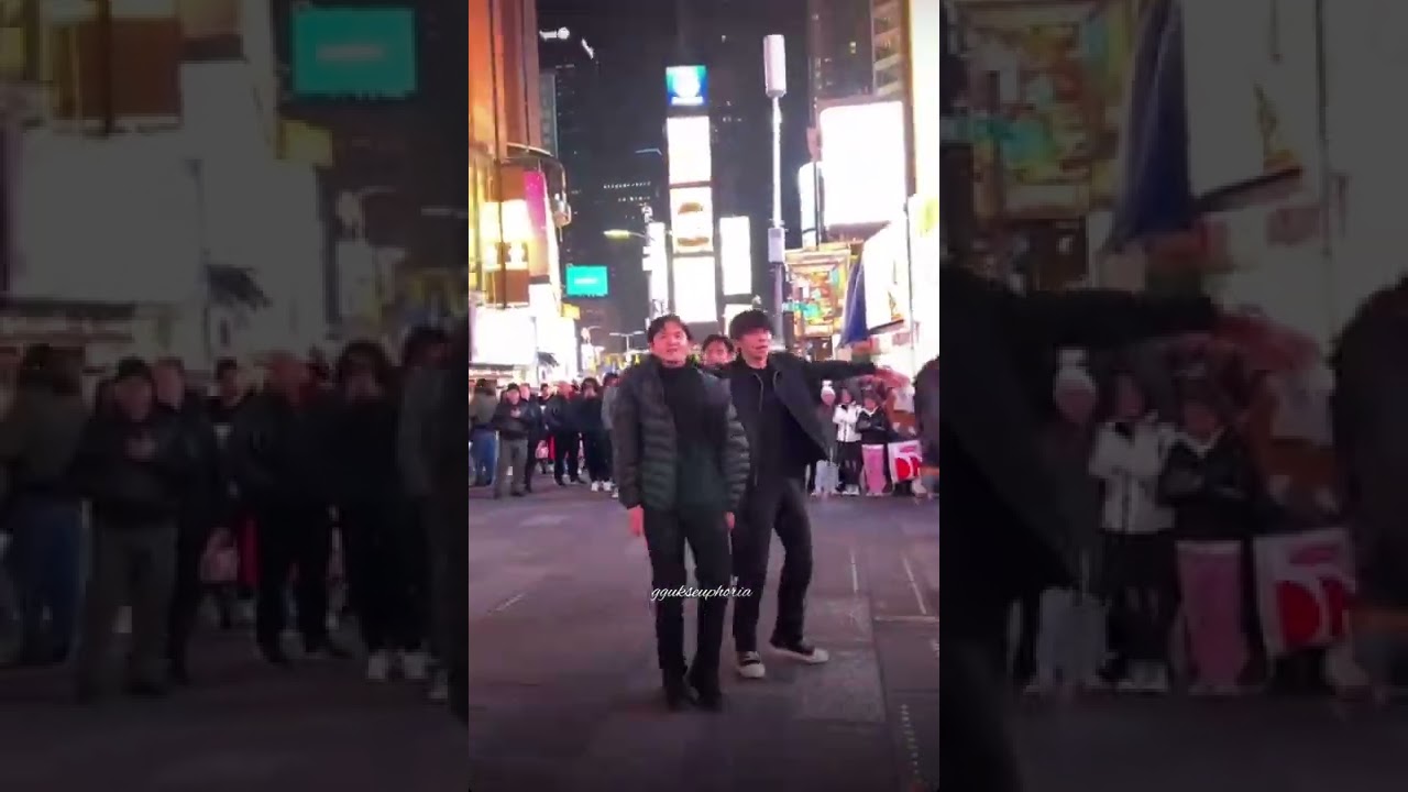 221120 BGYO 'TUMITIGIL ANG MUNDO' busking @ NEW YORK TIMES SQUARE