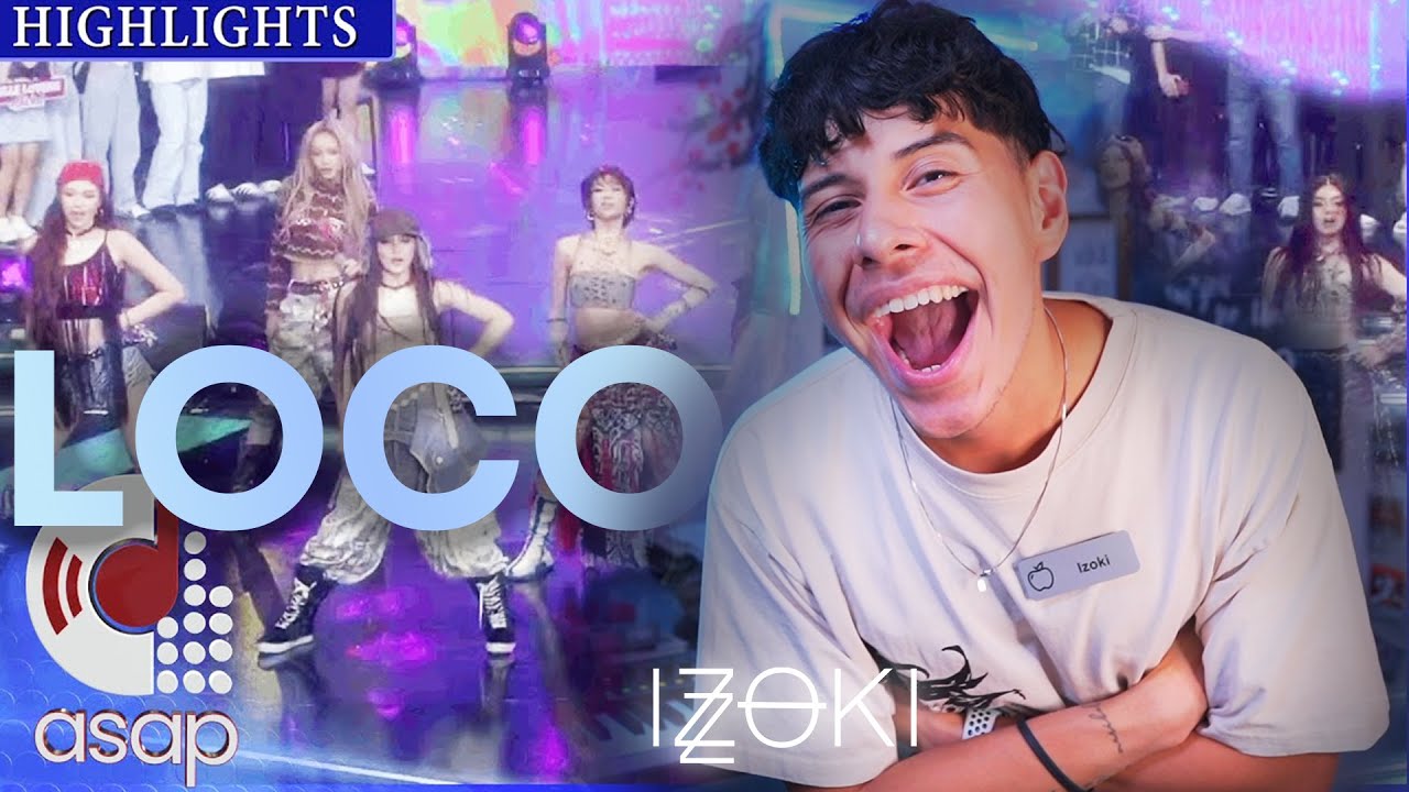 Izoki reacts to BINI - Shagidi Live on ASAP!