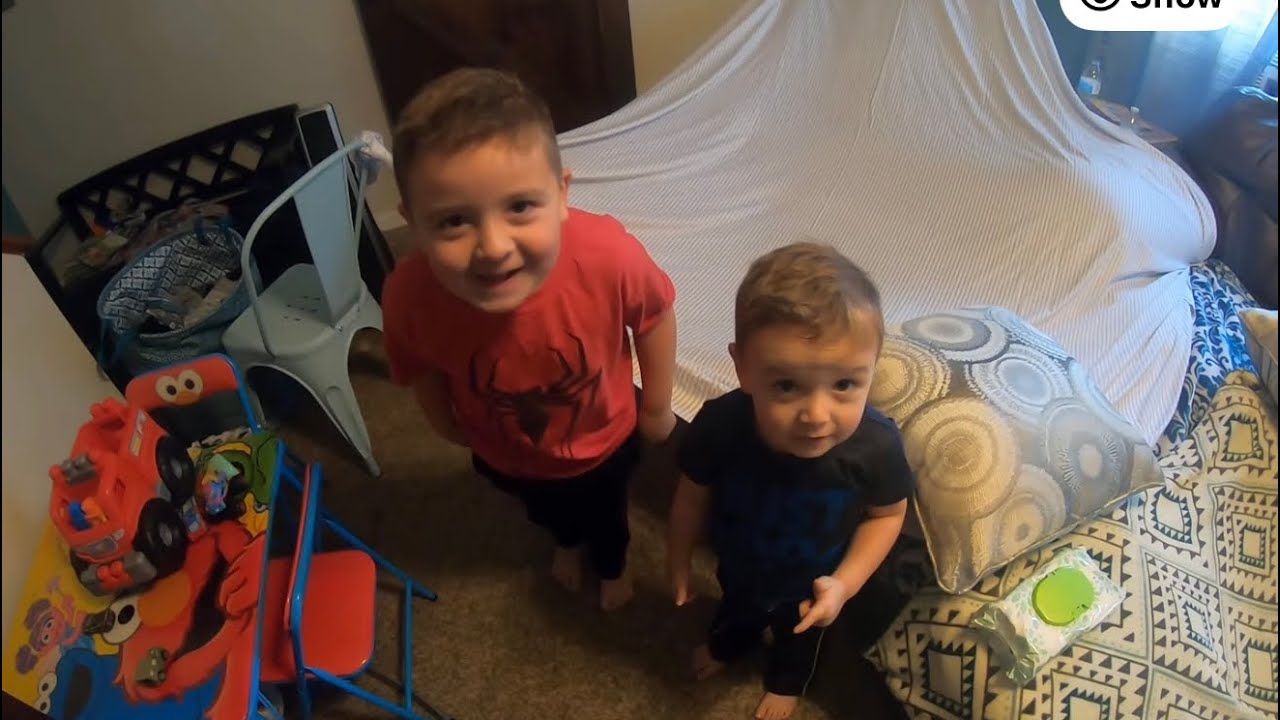 Blanket Fort Adventures 🏰 | Brothers at Play