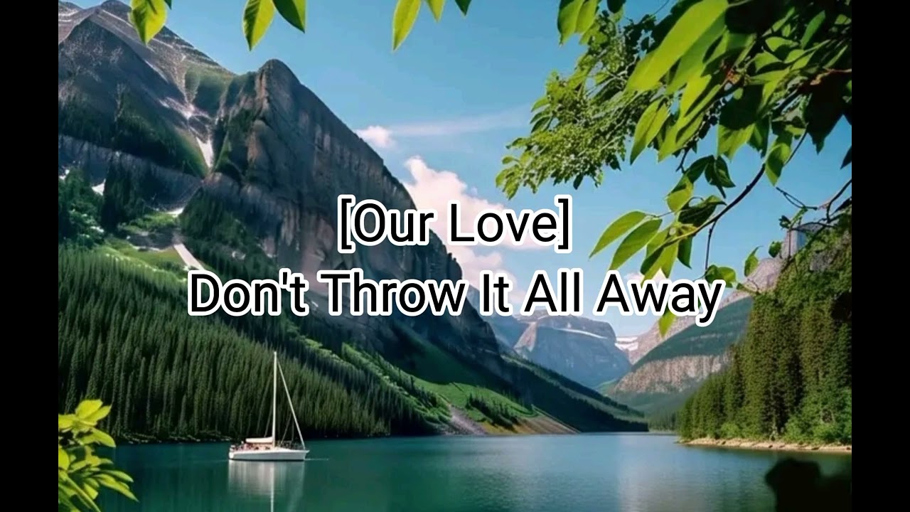 Andy Gibb - [Our Love] Don't Throw It All Away
