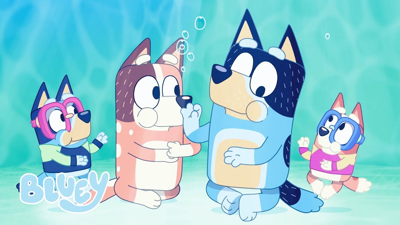 La piscina - episodio completo 🤿 | Bluey Canal Oficial en Castellano