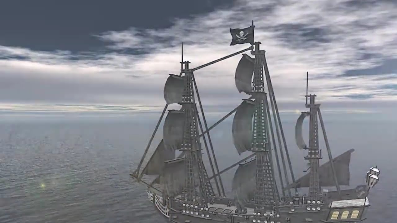 Puzle 3D Queen Anne's Revenge | Barco pirata de Barbanegra