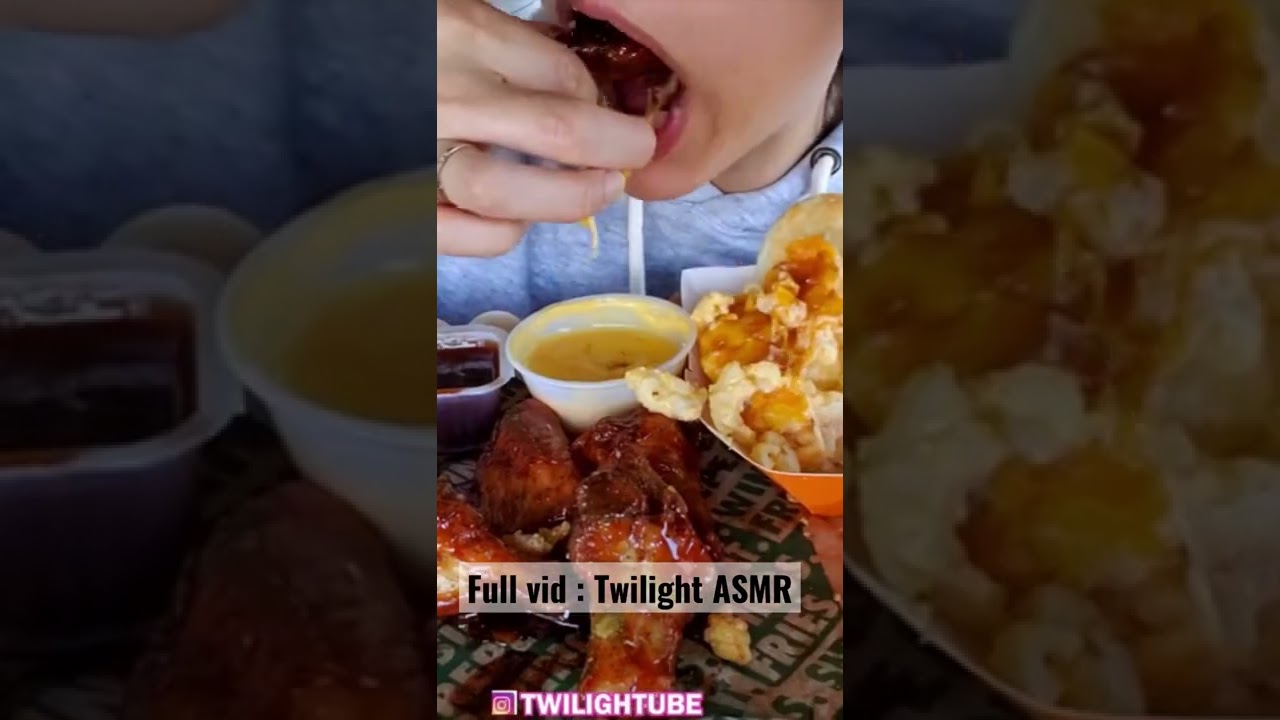Wingstop Blazed and Glazed 420 wings  #shorts #asmr