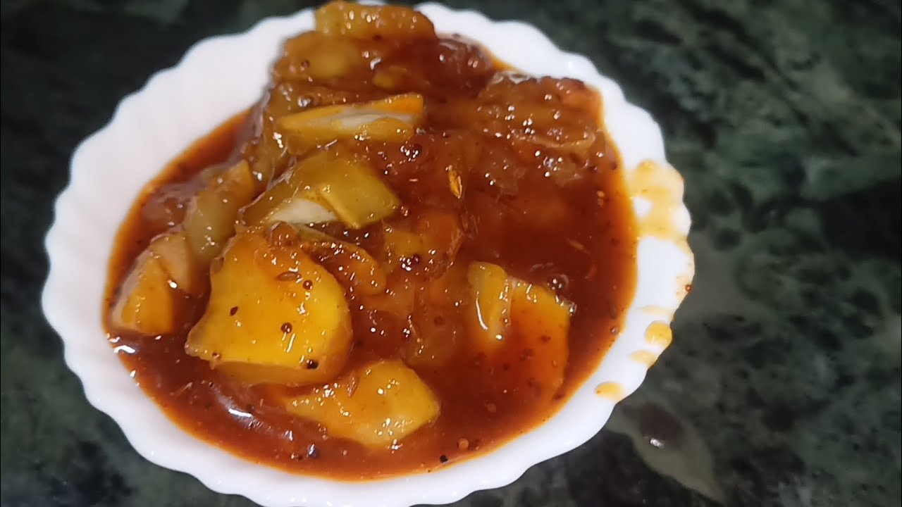 raw mango lunji at home | cook with Manisha