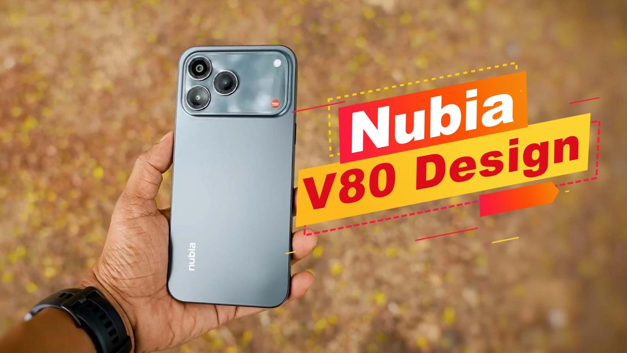 কম দামে আইফোনের বিকল্প - Nubia V80 Design