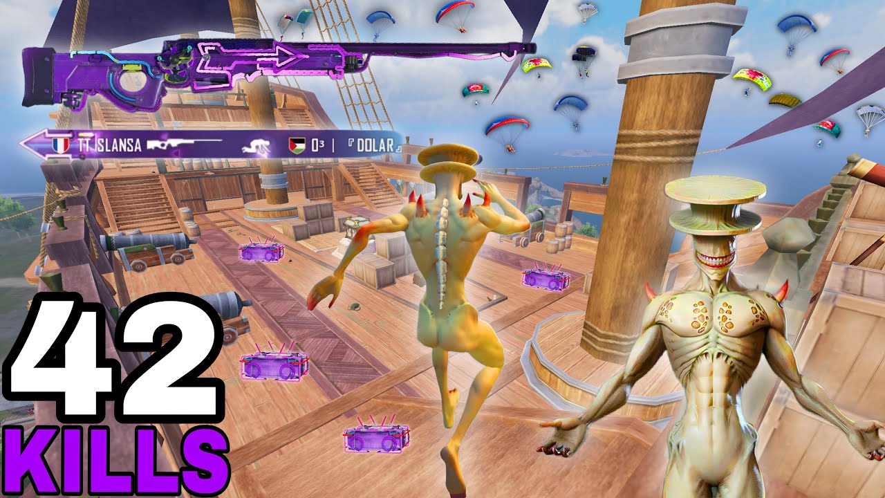 42 KILLS🥳 I PLAYED with NEW Kaiju NO.9 ANIME OUTFITS 🔥 SAMSUNG,A7,A8,J5,J6,J7,J2,J3,XS,A3,A4,A5,A6