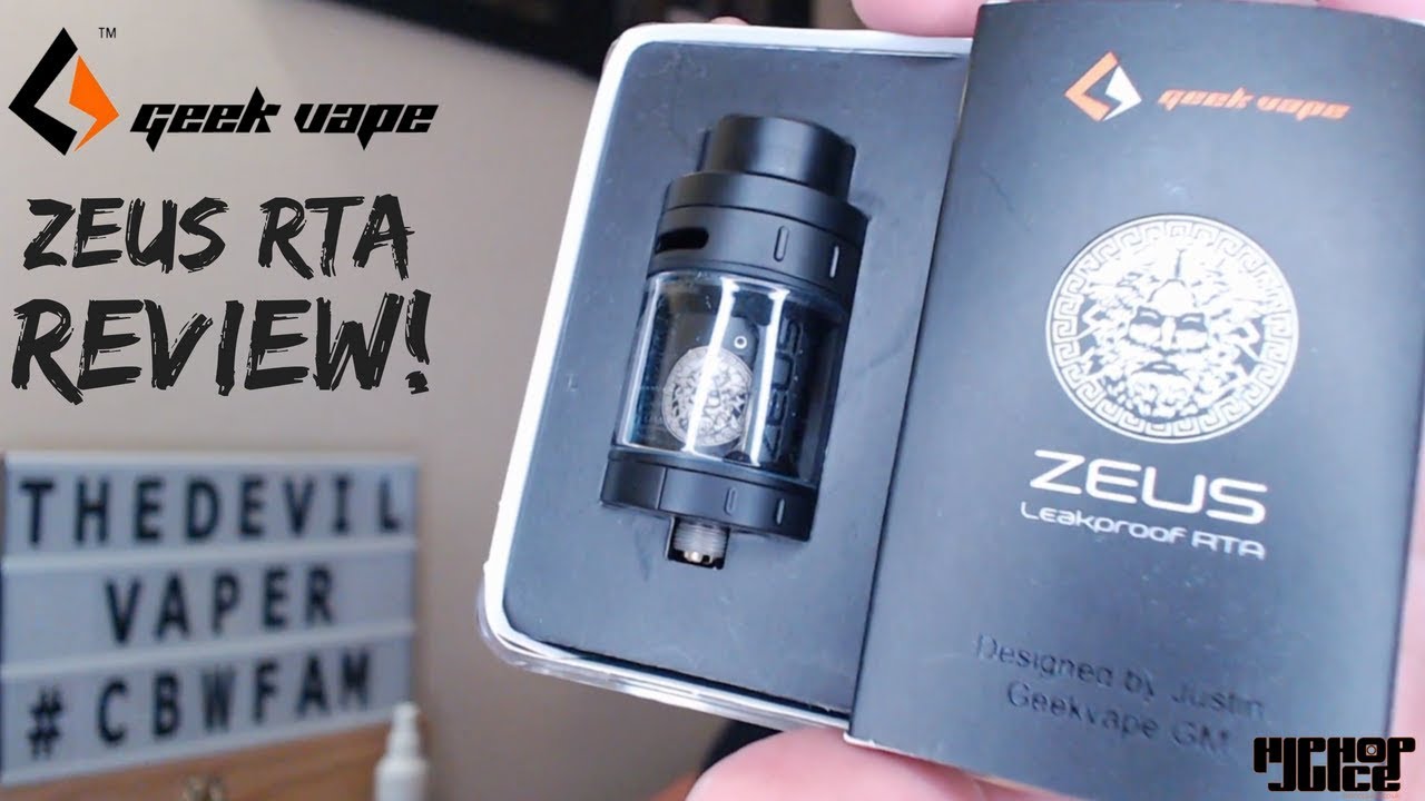 Geekvape Zeus RTA Review - An Old One, But I like It!