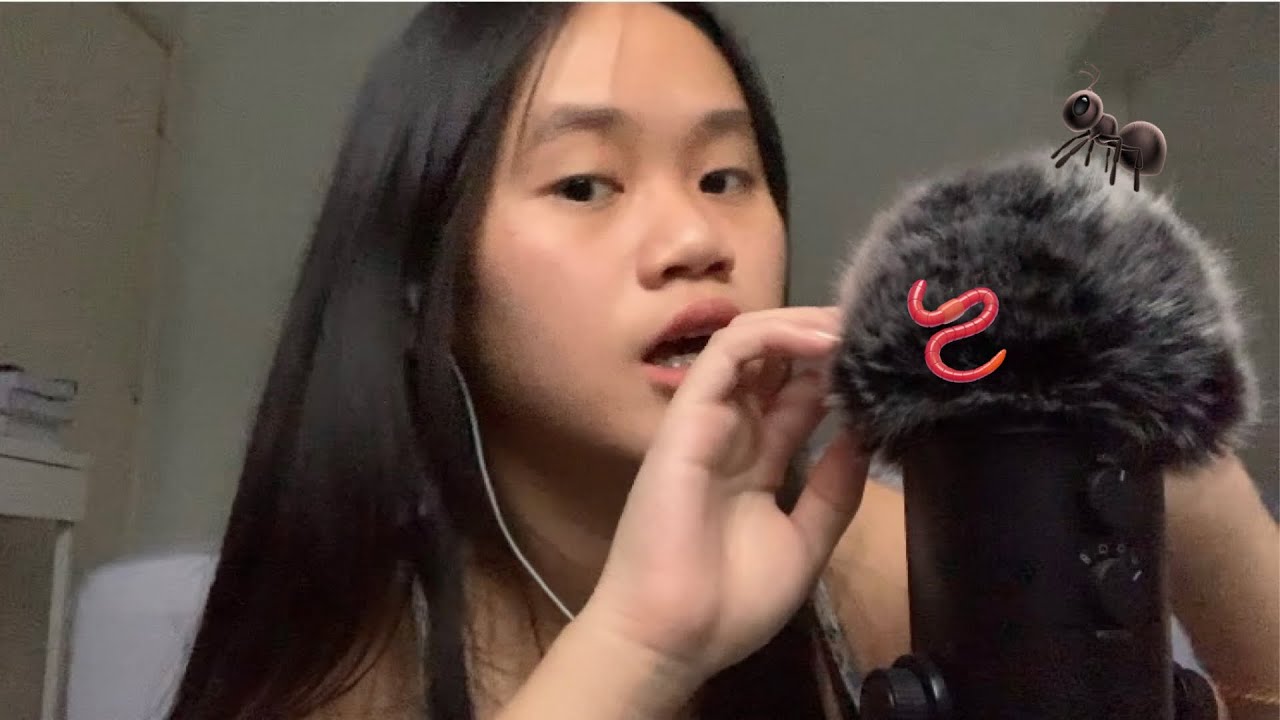 ASMR bug searching and plucking 🐜
