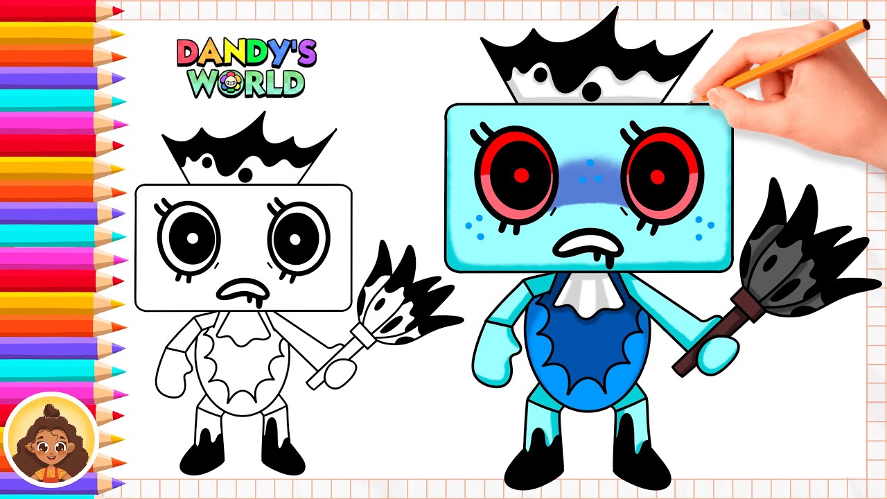 How to Draw Twisted Tisha | from Dandy’s World