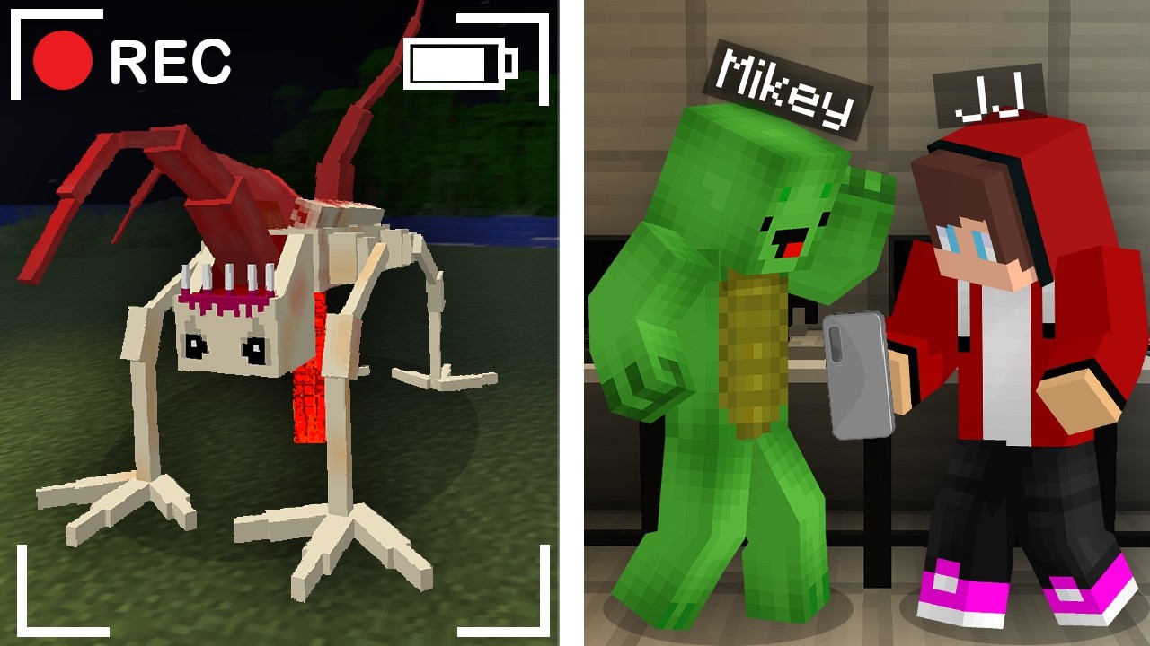 JJ and Mikey Watch a Patient on The Cameras in Minecraft !? Maizen
