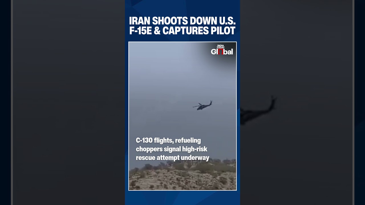 Iran Claims To Shoot Down U.S. F-15E Fighter Jet And Capture Its Pilot | #iranwar #usa #f15 #f15e