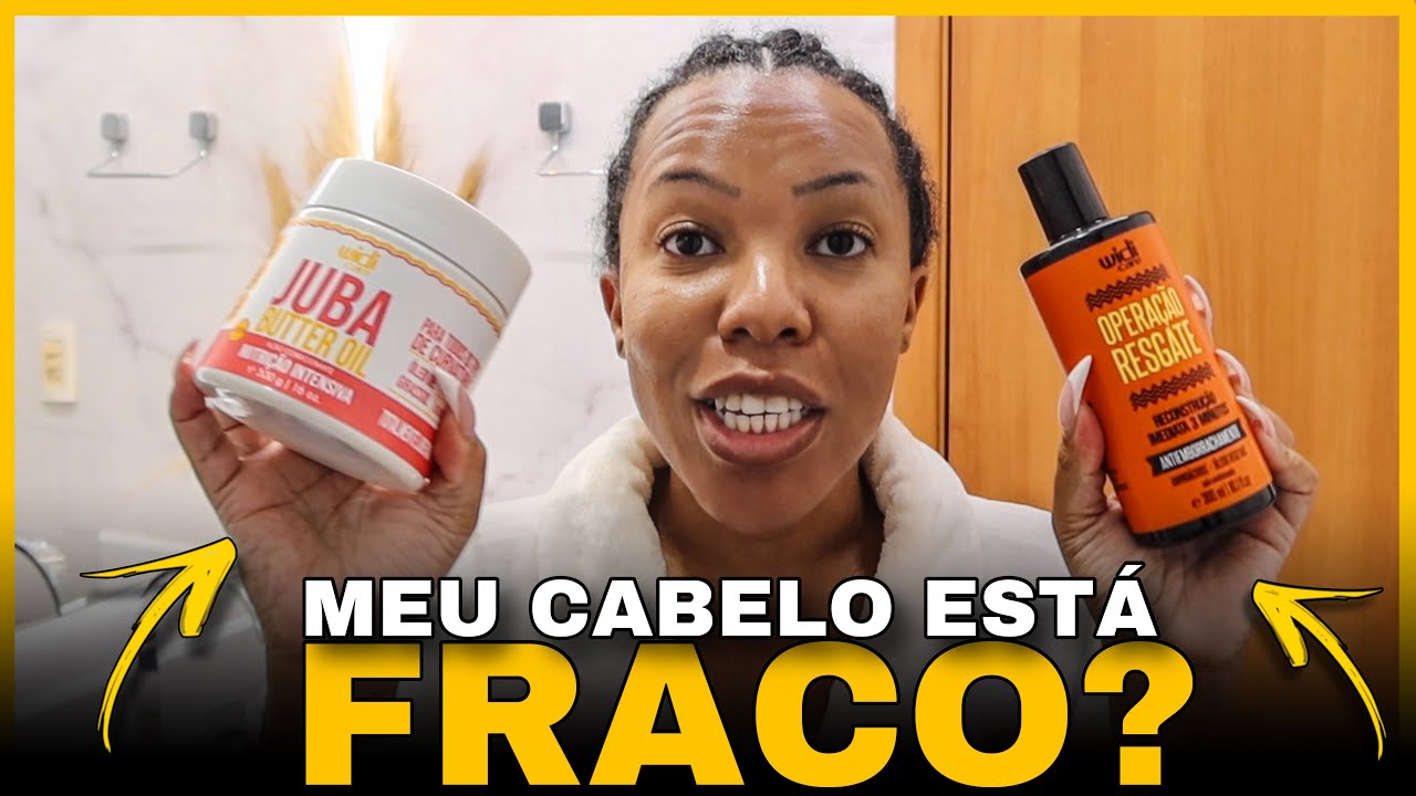 TESTEI WIDI CARE MASCARA JUBA BUSTTER OIL+ OPERAÇÃO RESGATE DA NO CABELO CRESPO POR LUANY CRISTINA