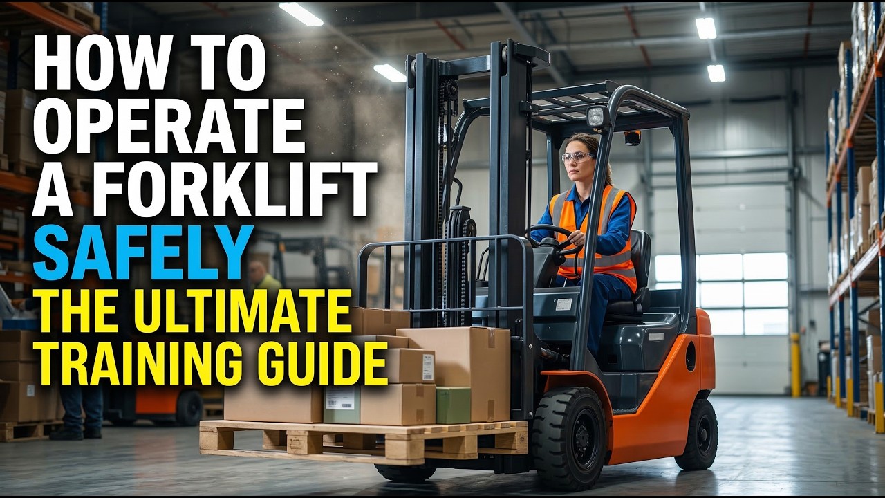 How to Operate a Forklift Safely: The Ultimate Training Guide