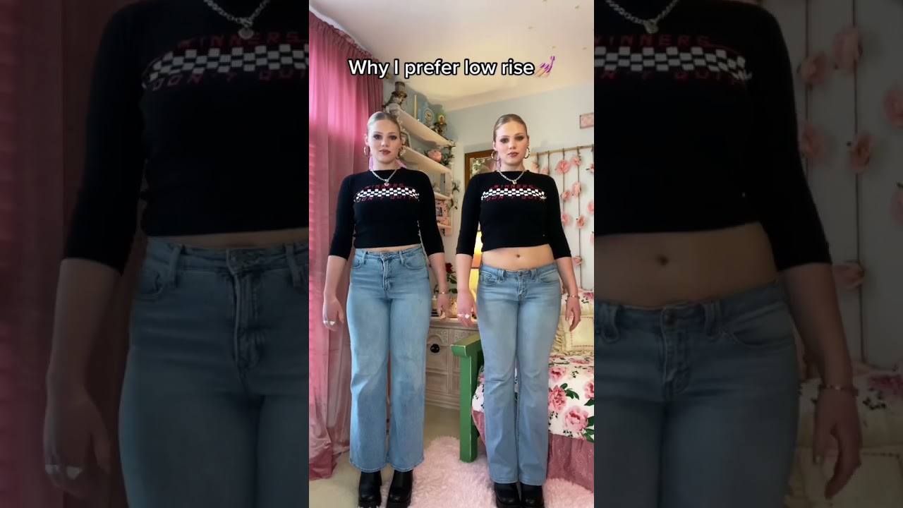 Which is your fav? 💕 #lowrise #lowrisejeans #2000s #y2kstyle