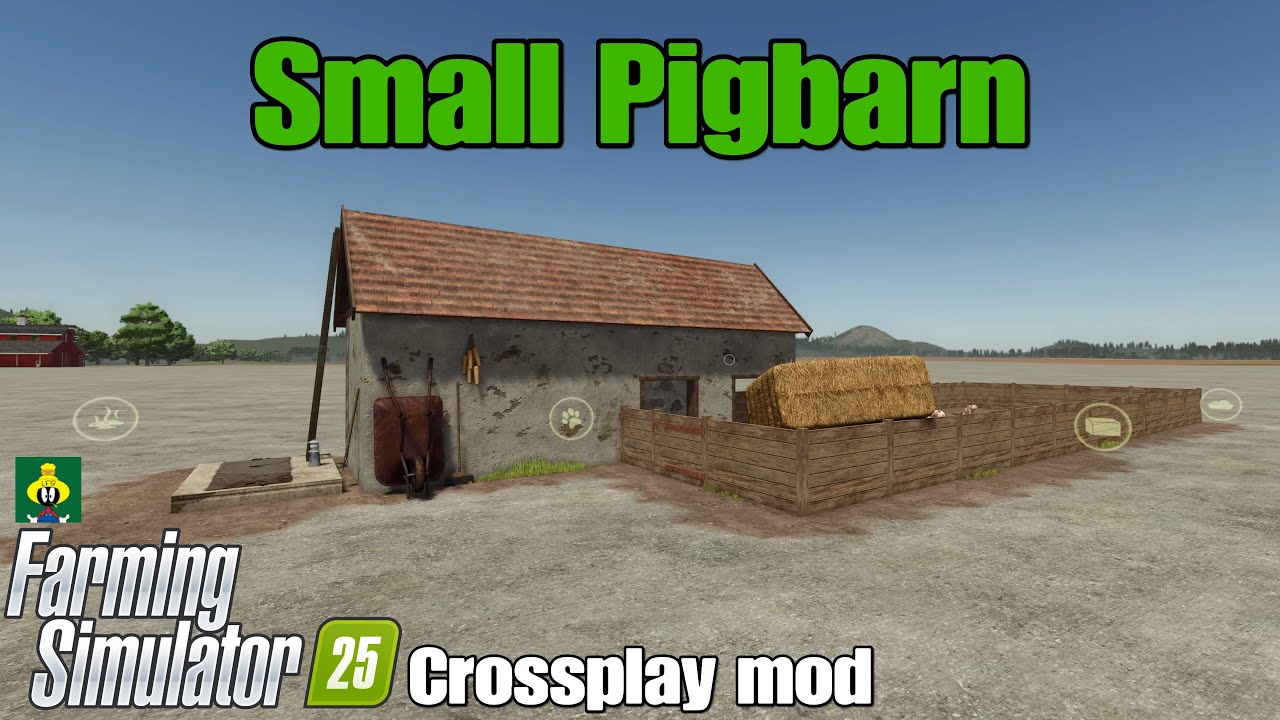 Small Pigbarn / FS25 crossplay mod