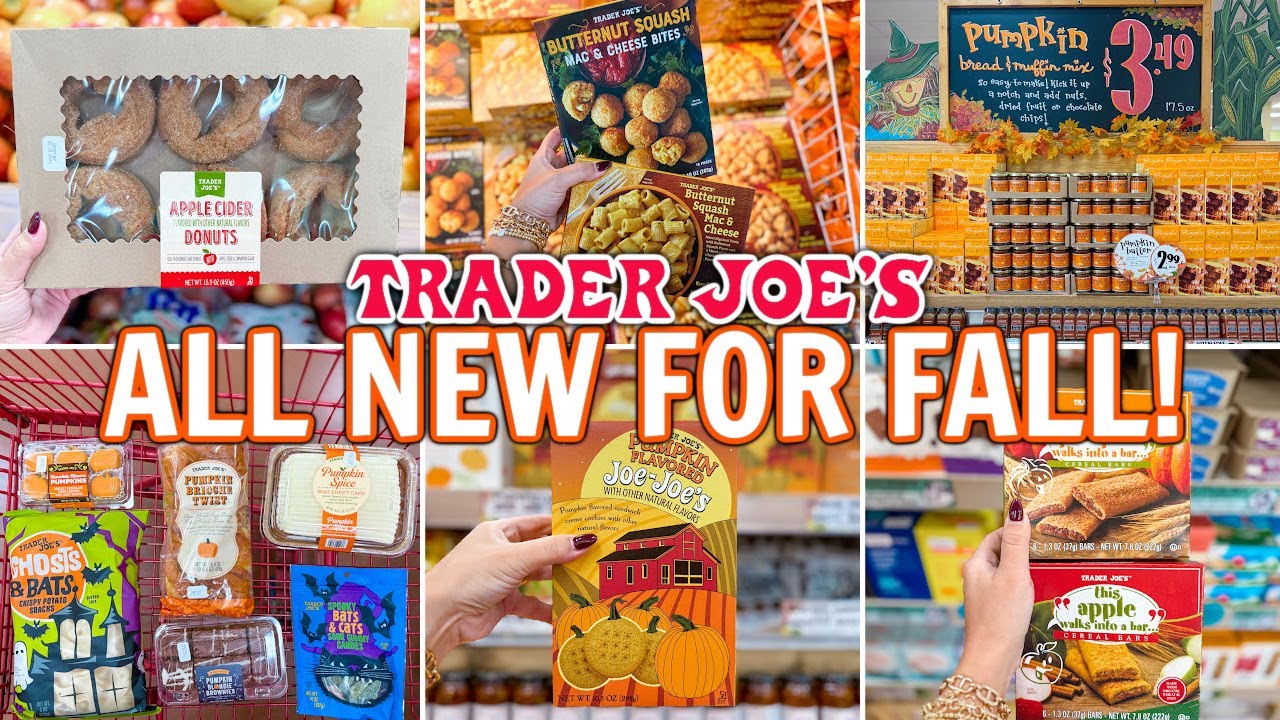 🎃 Trader Joe's Fall *MUST BUYS* + Trader Joes Haul! 🎃 Pumpkin EVERYTHING You NEED to Try!