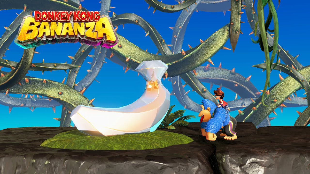 'Bramble Country' banana locations in Donkey Kong Bananza