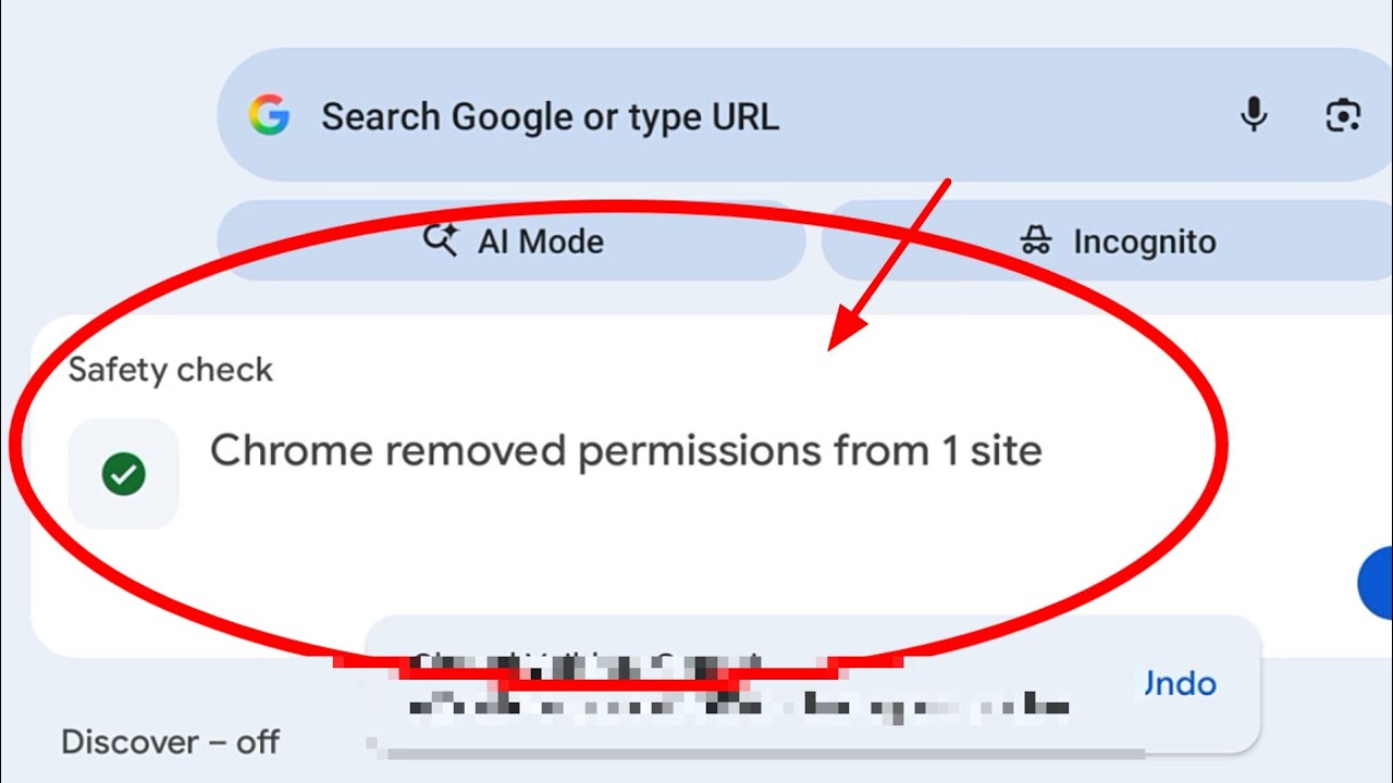 Chrome Removed Permissions From 1 Site Problem Solve 