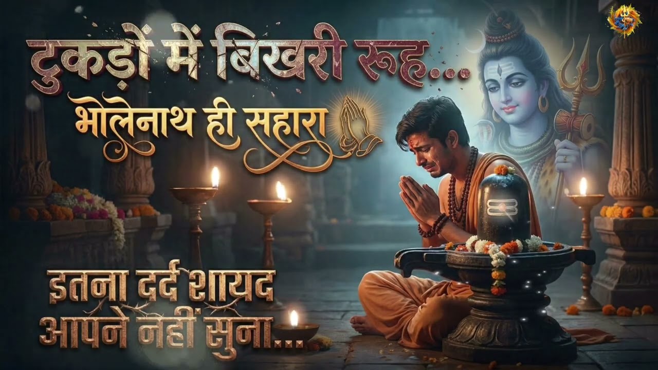 टुकड़ों में बँट गई है रूह मेरी 😭| सुनकर रो पड़ेंगे आप | सबसे दर्द भरा शिव भजन | Mahadev Bhajan 2026