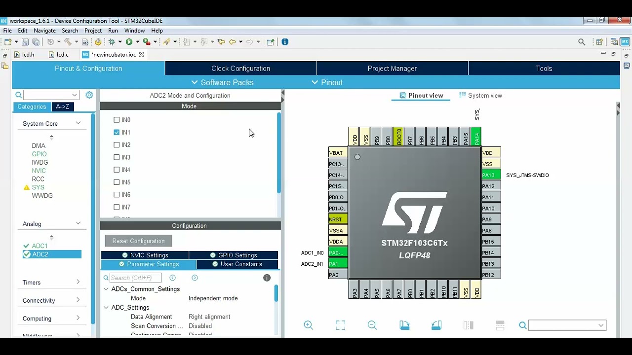 Знакомимся с CubeIDE - средой разработки под STM32