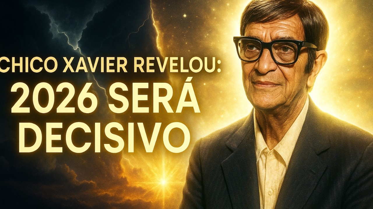 O ANO DE 2026 SERÁ O INÍCIO DO FIM? PROFECIAS INÉDITAS DE CHICO XAVIER