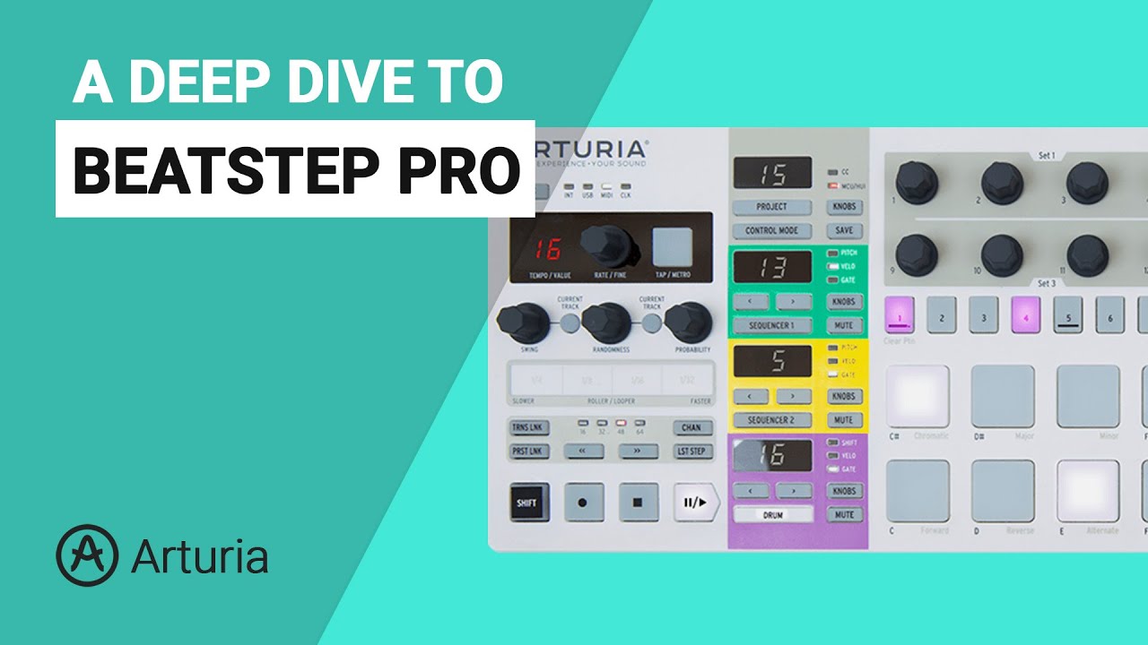 The Arturia BEATSTEP PRO complete guide walkthrough tutorial