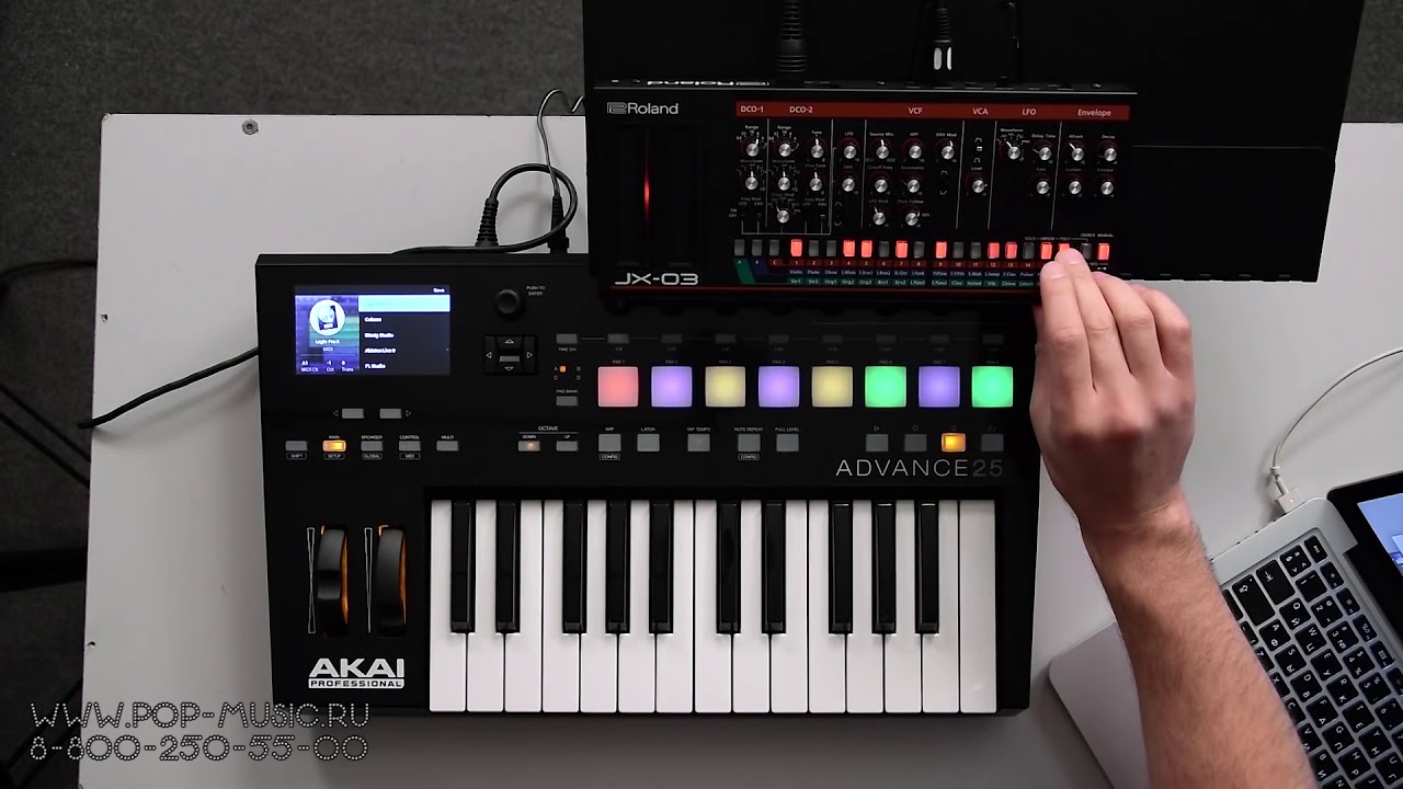 ROLAND JX 03 - звуковой модуль серии Roland Boutique