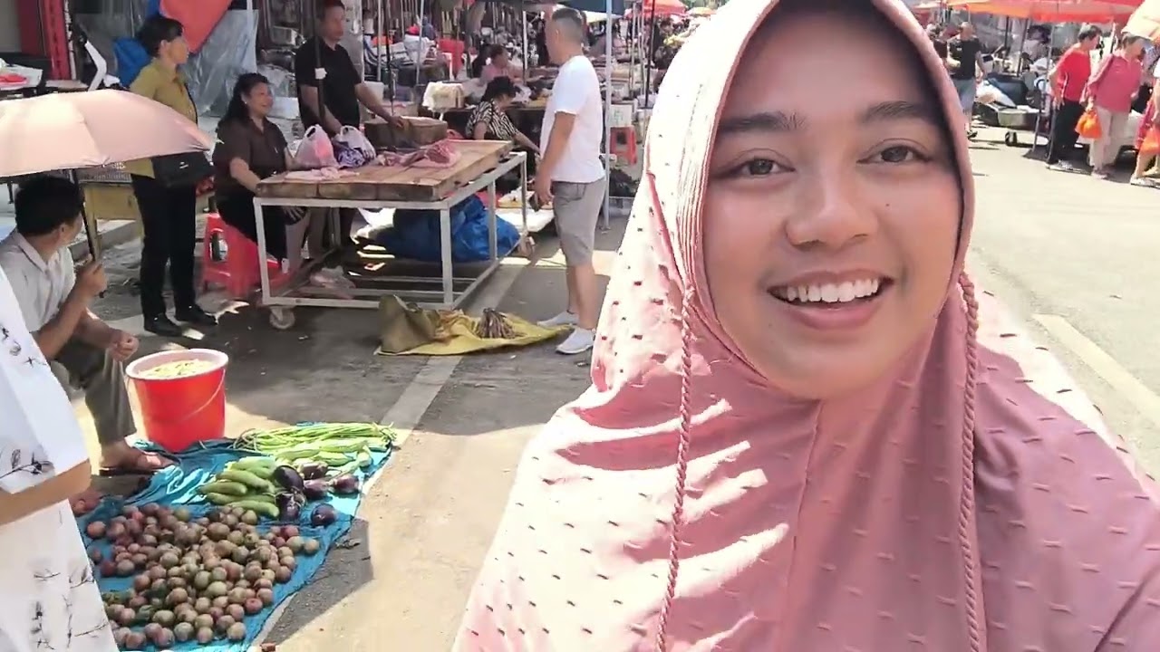 Pasar Tradisional di Desa Huichang China 🇨🇳