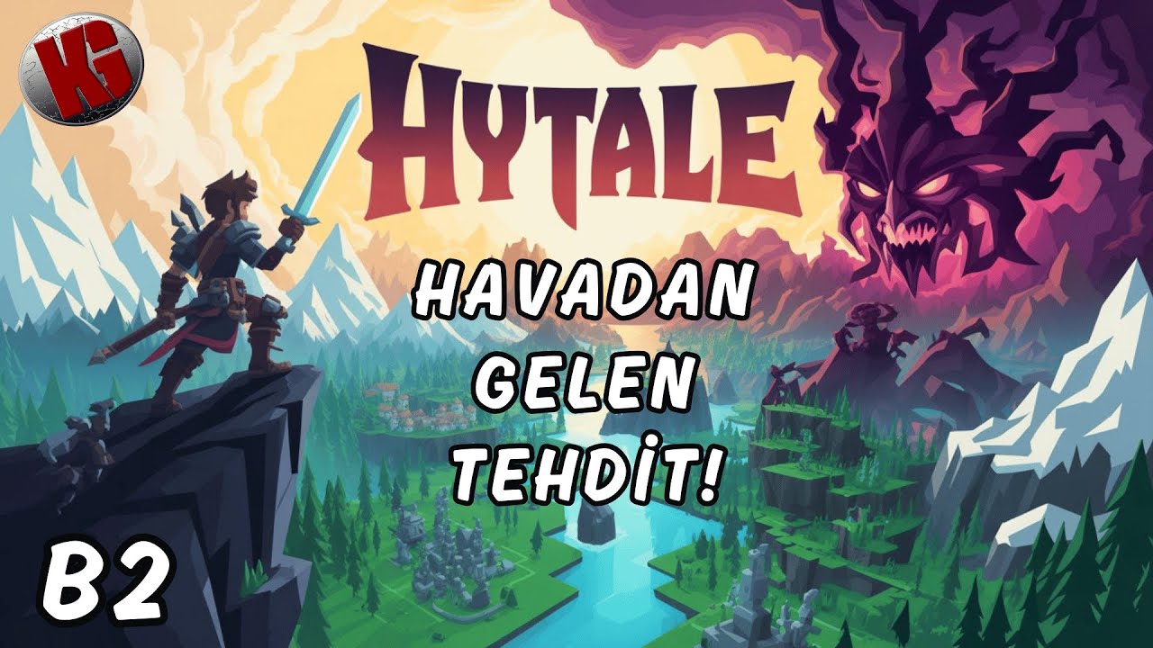 HAVADAN GELEN TEHDİT! 🐲 | Hytale Türkçe | #2