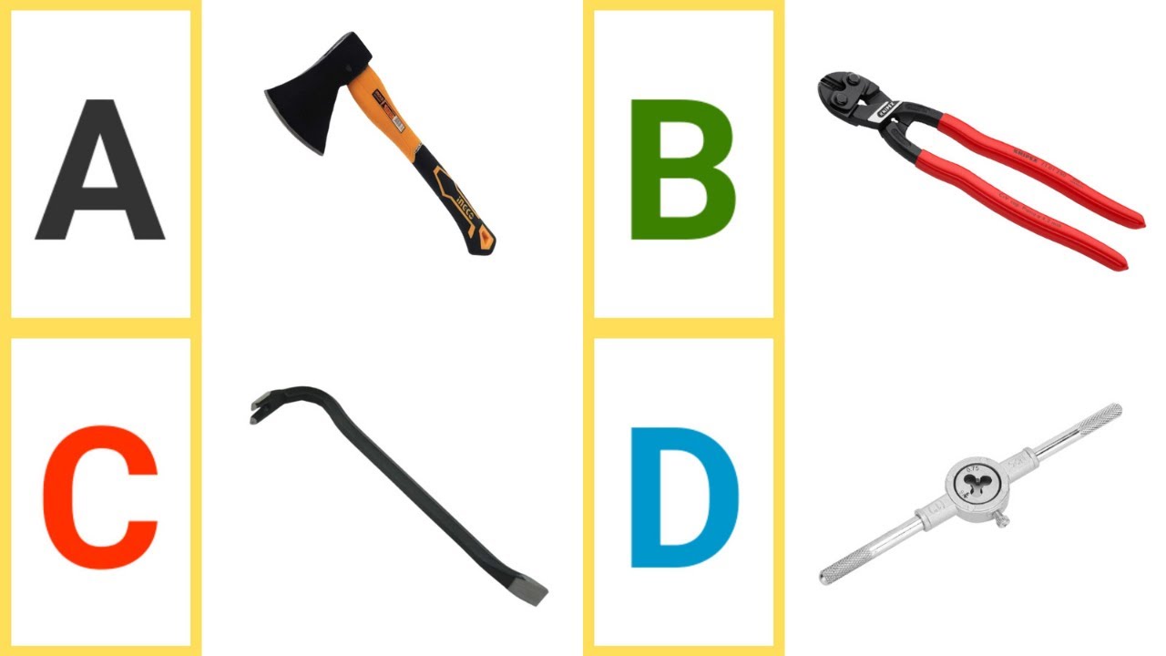 A to Z Tools | ABC Tools with pictures| Hand Tools with Pronunciation | Tools|