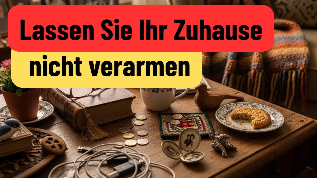6 Gegenstände, die dein Zuhause ärmer wirken lassen