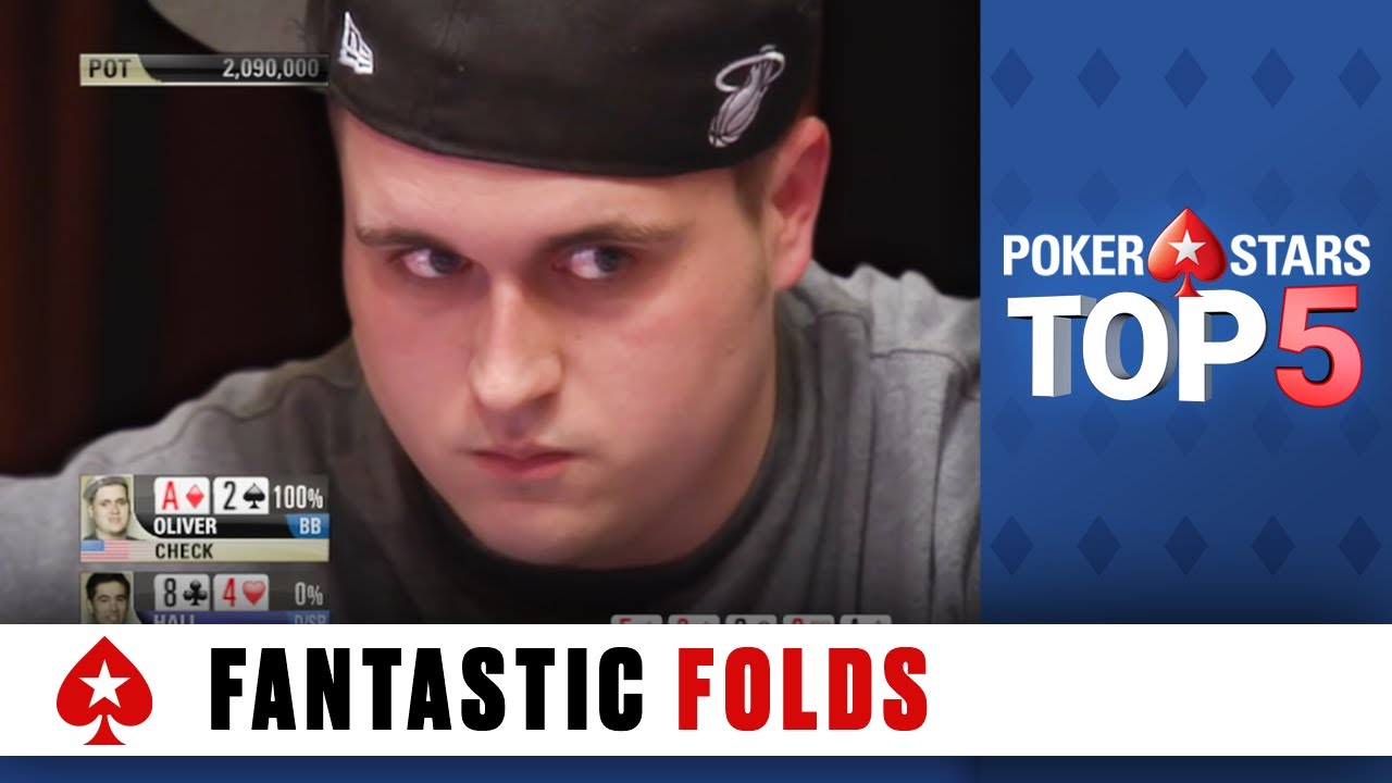 Top 5 Fantastic Folds ♠️ Poker Top 5 ♠️ PokerStars Global