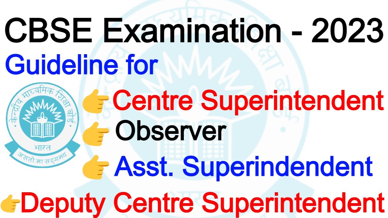 CBSE Guidelines for Board Exams 2023: Essential Rules and Instructions 📚