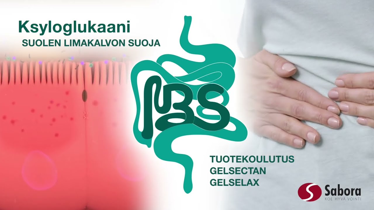Ksyloglukaani – suolen limakalvon suoja. TUOTEKOULUTUS