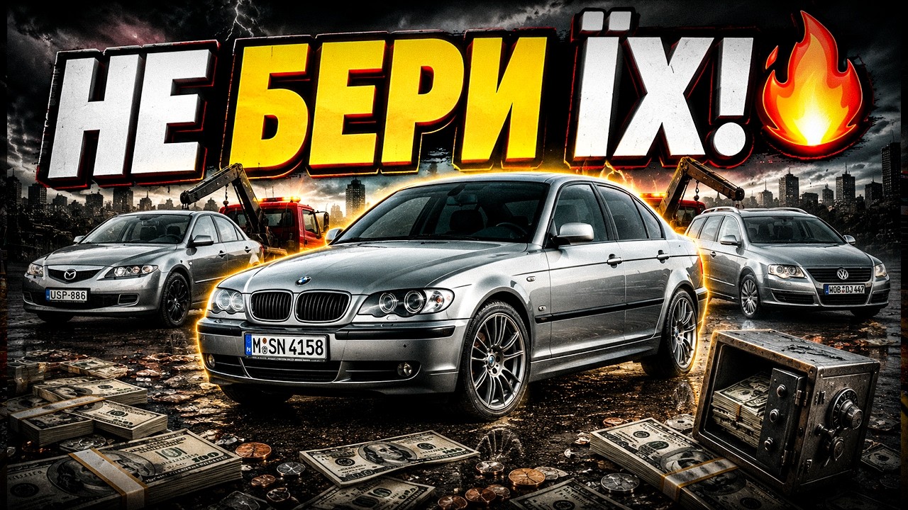НЕ КУПУЙТЕ ЇХ! ТОП-8 авто за $3,000 - $10,000, які ЗАБЕРУТЬ останні ГРОШІ!